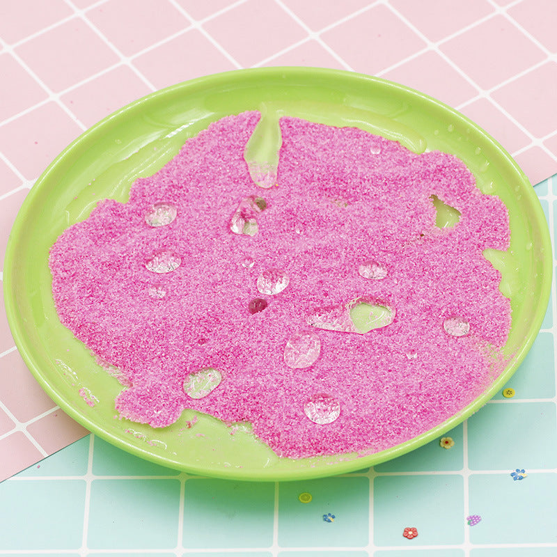 DIY Not Wet Magic Sand Handmade Toys