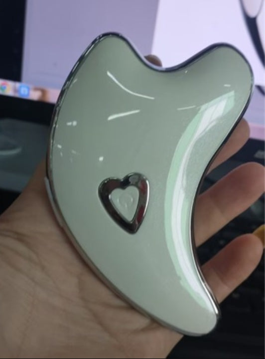 Gua Sha Scraper Facial Massager Face Lifting Slimming LED