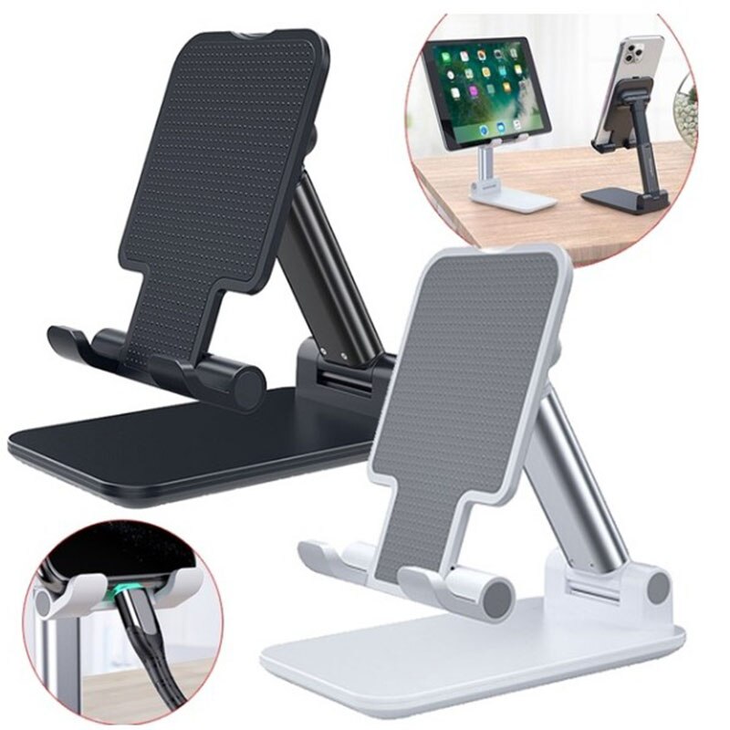 Metal Desktop Tablet Holder Table Cell Foldable