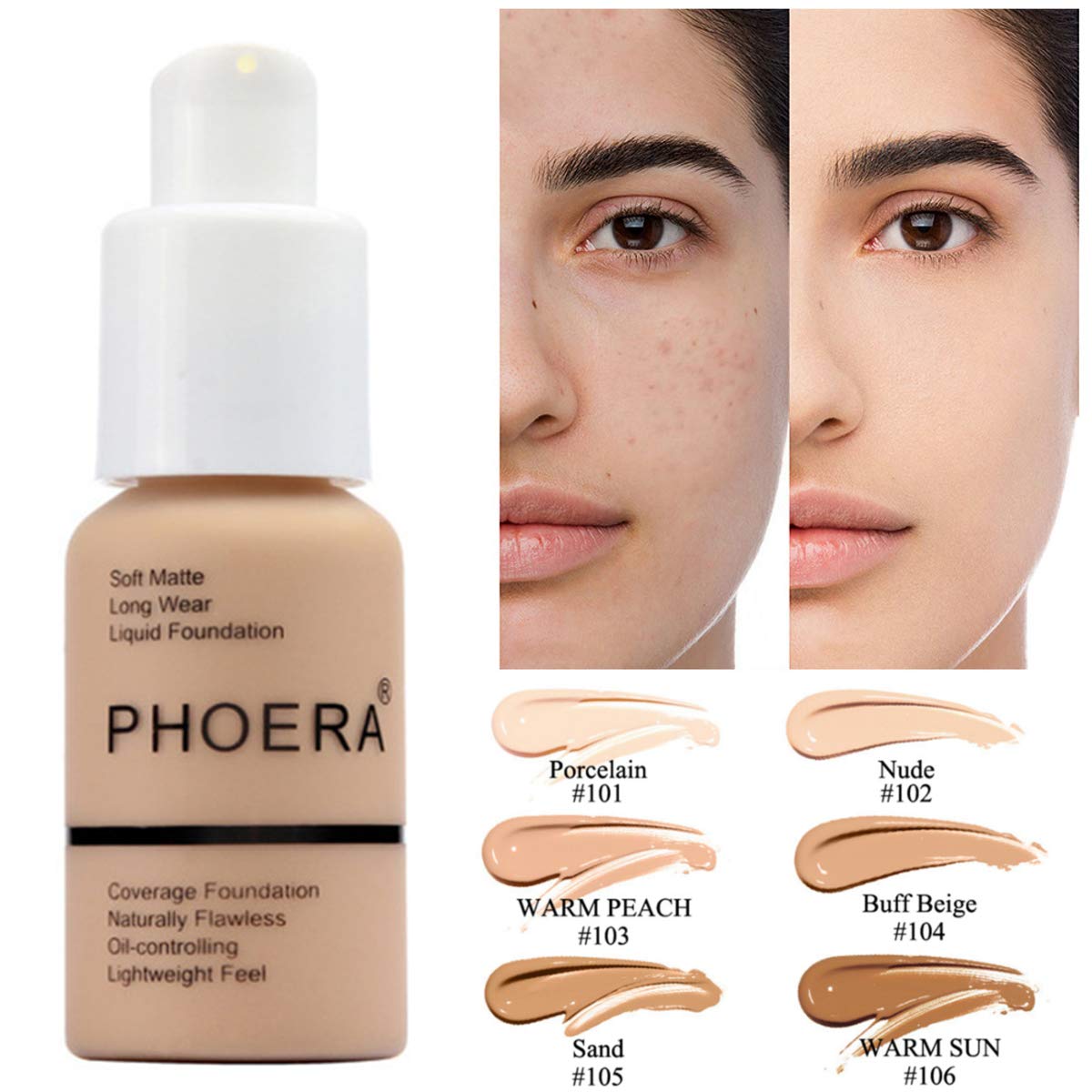 Explosive Press Type Oil Control Natural Color