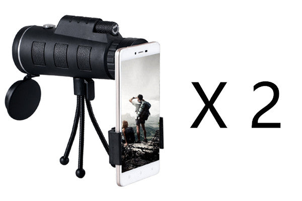 Compatible with Apple, Monocular Telescope