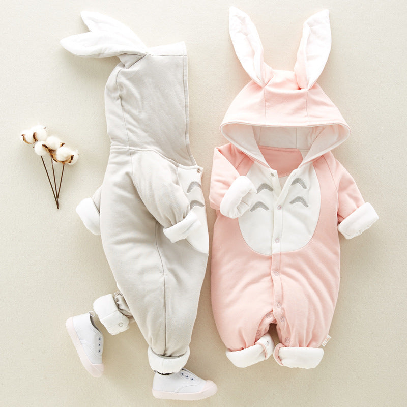 The new cotton padded cotton baby romper