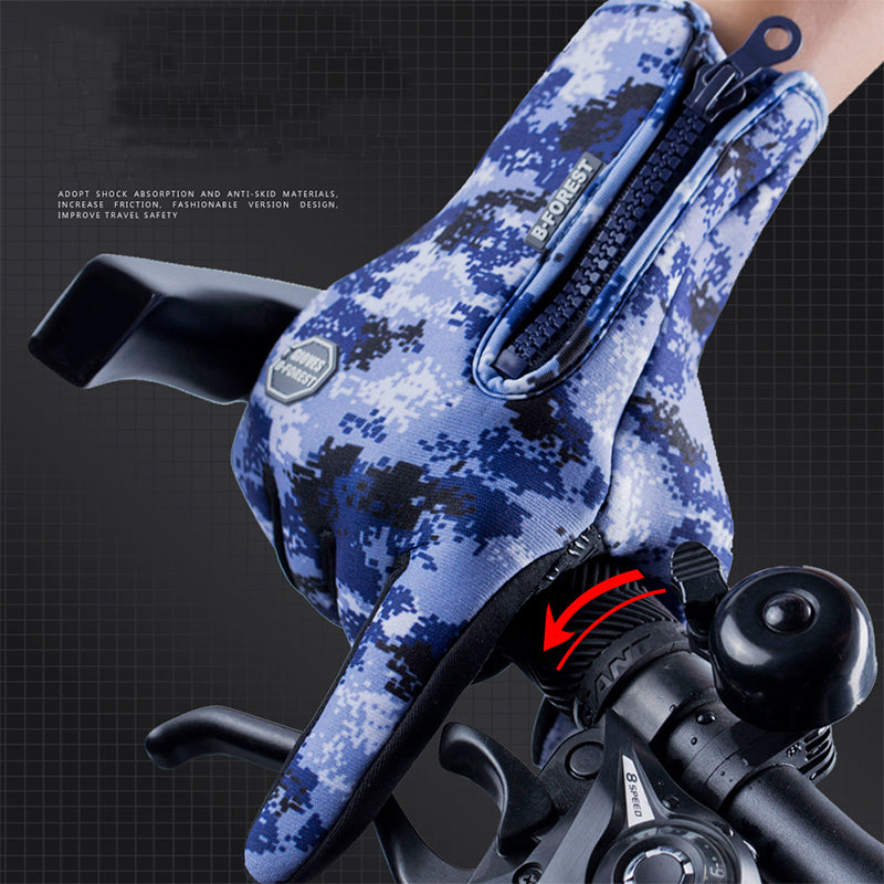 Winter Gloves Touch Screen Riding Motorcycle