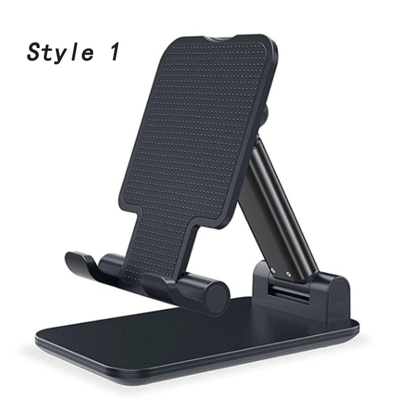 Metal Desktop Tablet Holder Table Cell Foldable